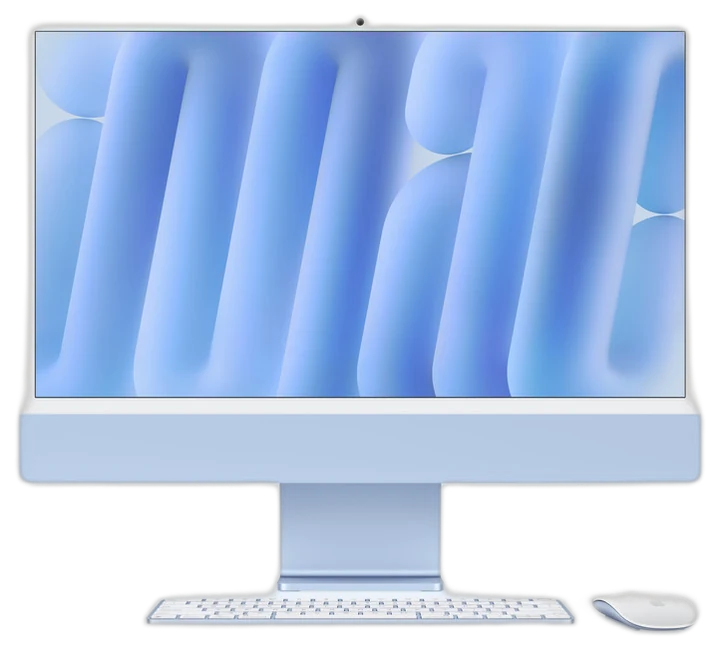 iMac 8-core CPU, 8-core GPU Blue